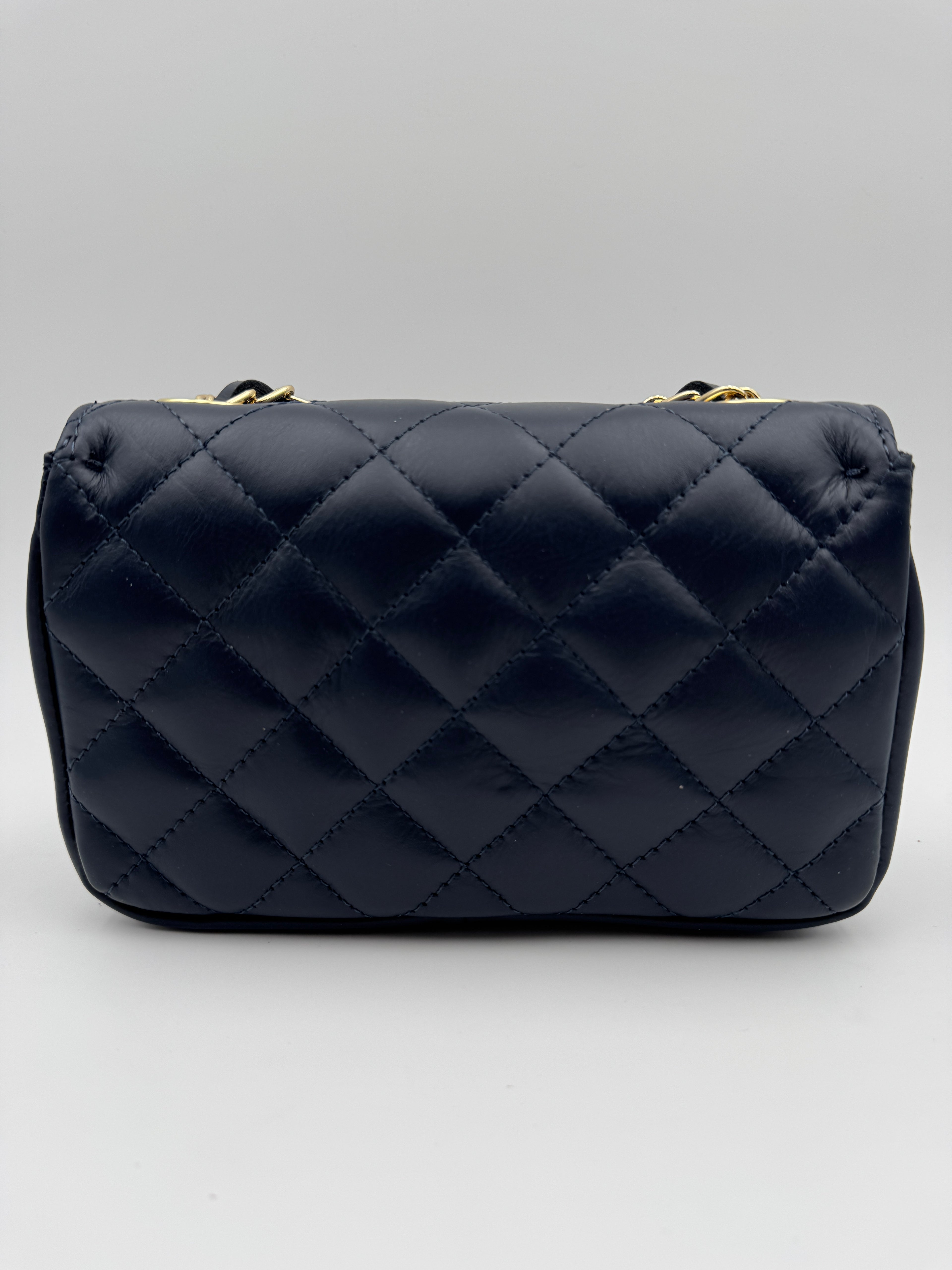 Borsa ORCHIDEA - in Vera Pelle Martellata Made in Italy