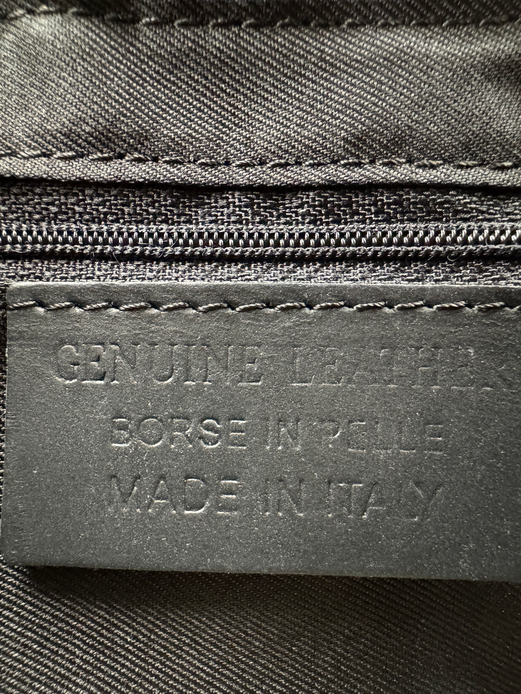 Borsa ORCHIDEA - in Vera Pelle Martellata Made in Italy