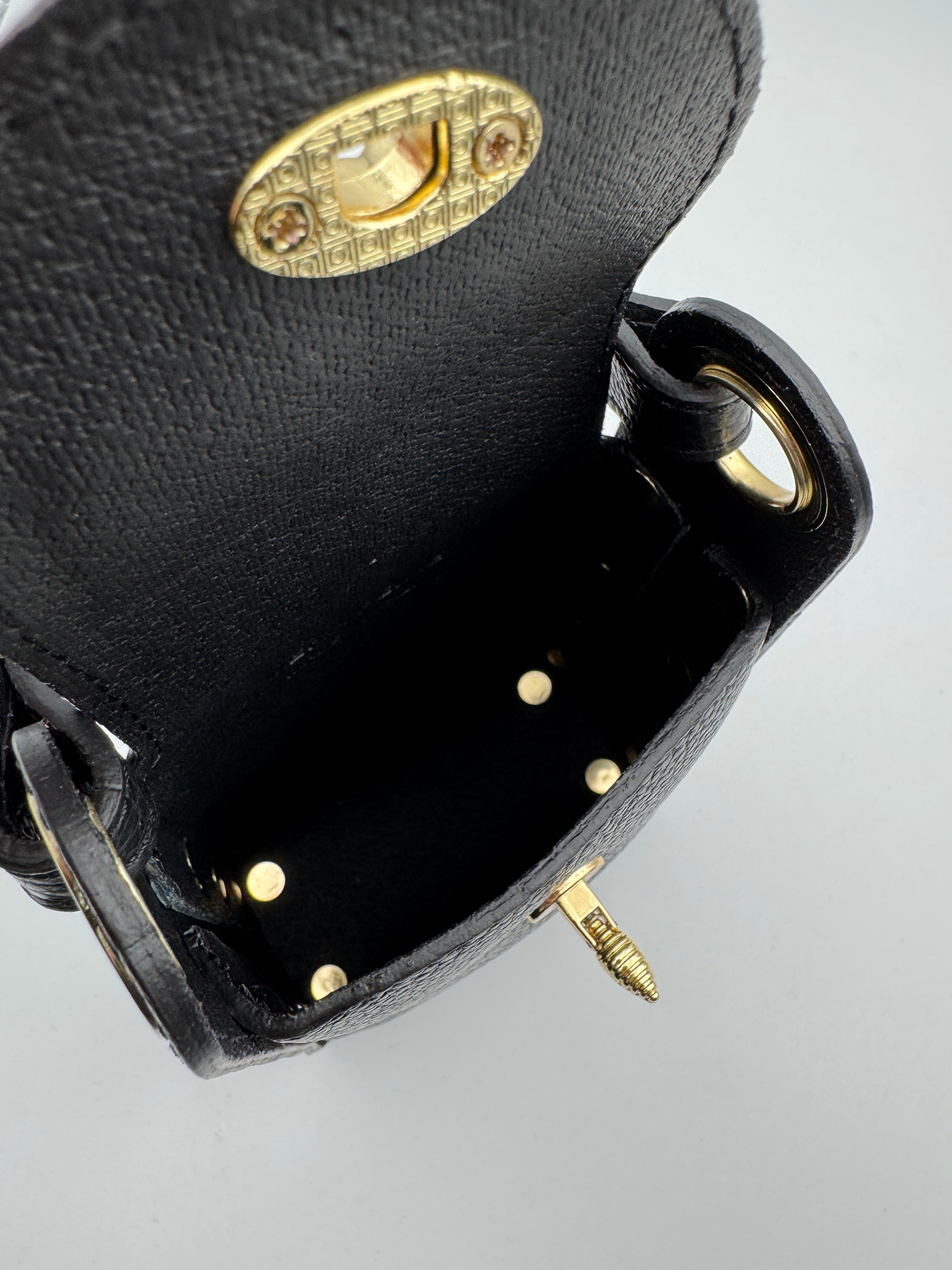 Borsetta Ape EDERA - in Vera Pelle Martellata Made in Italy