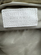 Borsa Pouch GERBERA - in Vera Pelle Martellata Made in Italy