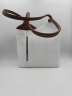 Borsa Zaino PAPAVERO - in Vera Pelle Martellata Made in Italy