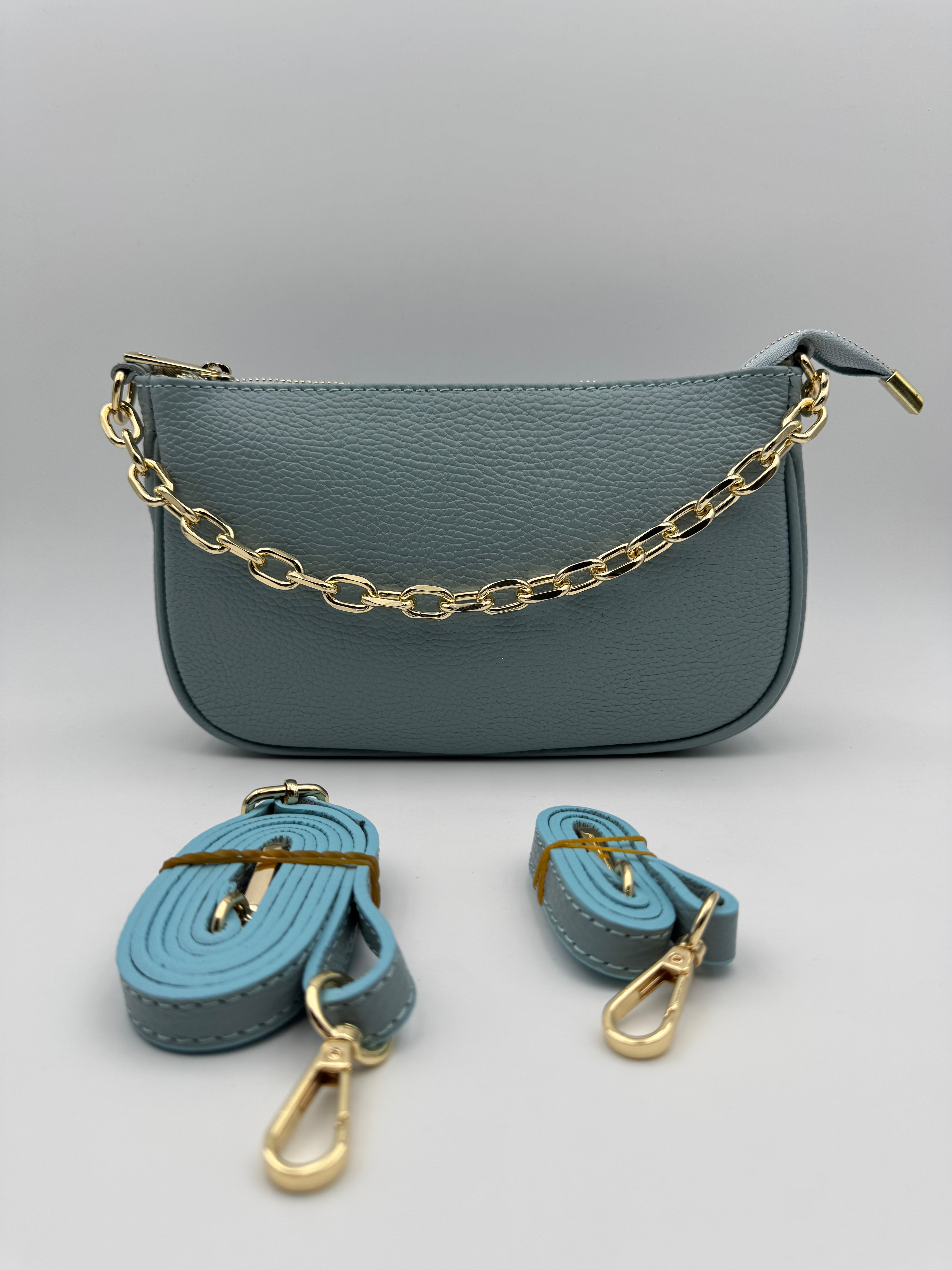 Borsa a Spalla DALIA - In Vera Pelle Martellata Made in Italy