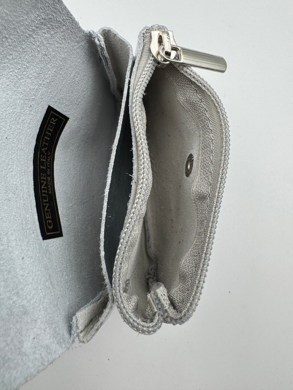 Portamonete DATURA M - in Vera Pelle Martellata Made in Italy