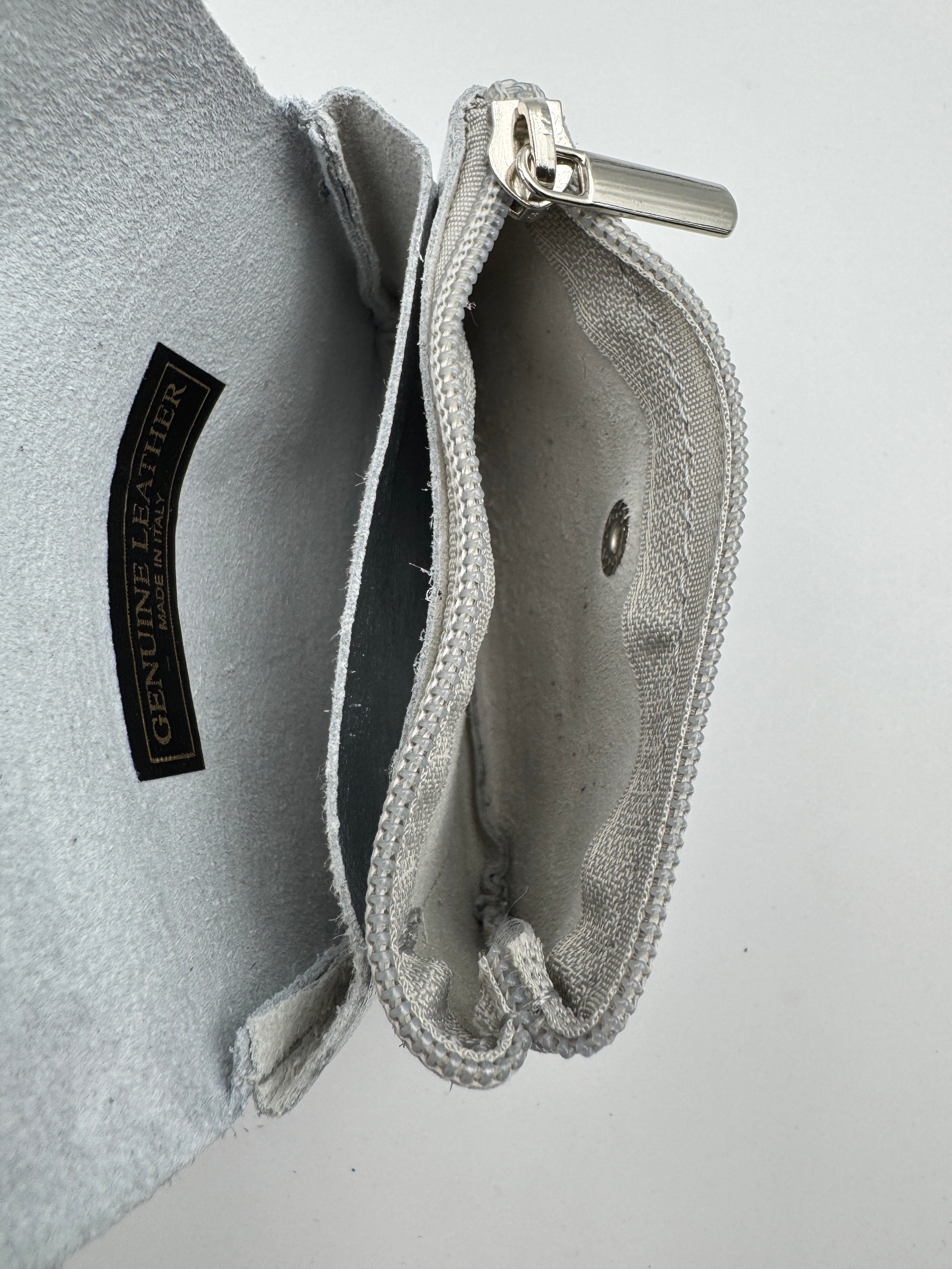 Portamonete DATURA M - in Vera Pelle Martellata Made in Italy
