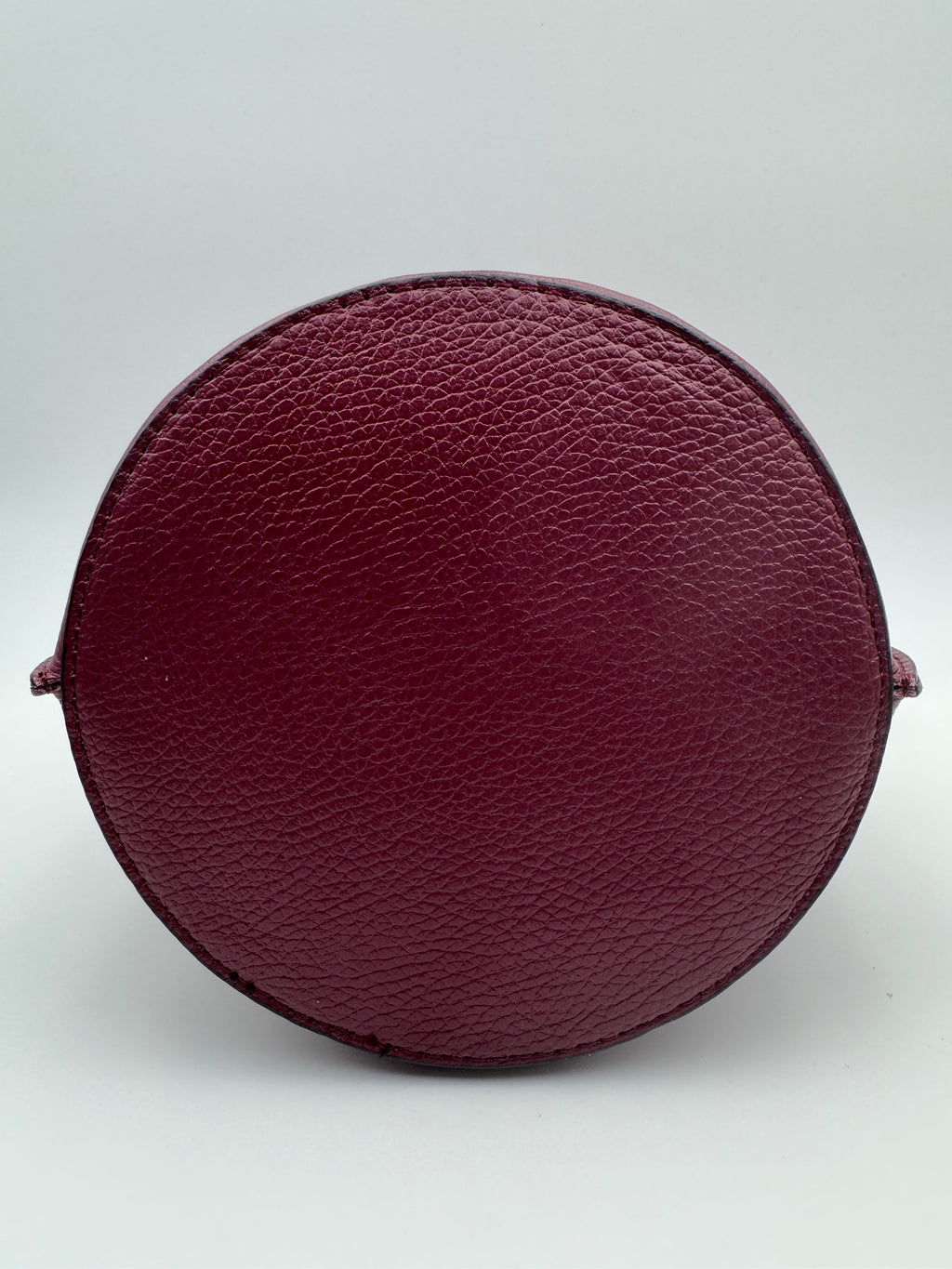 Borsa a Secchiello PRIMULA - in Vera Pelle Martellata Made in Italy