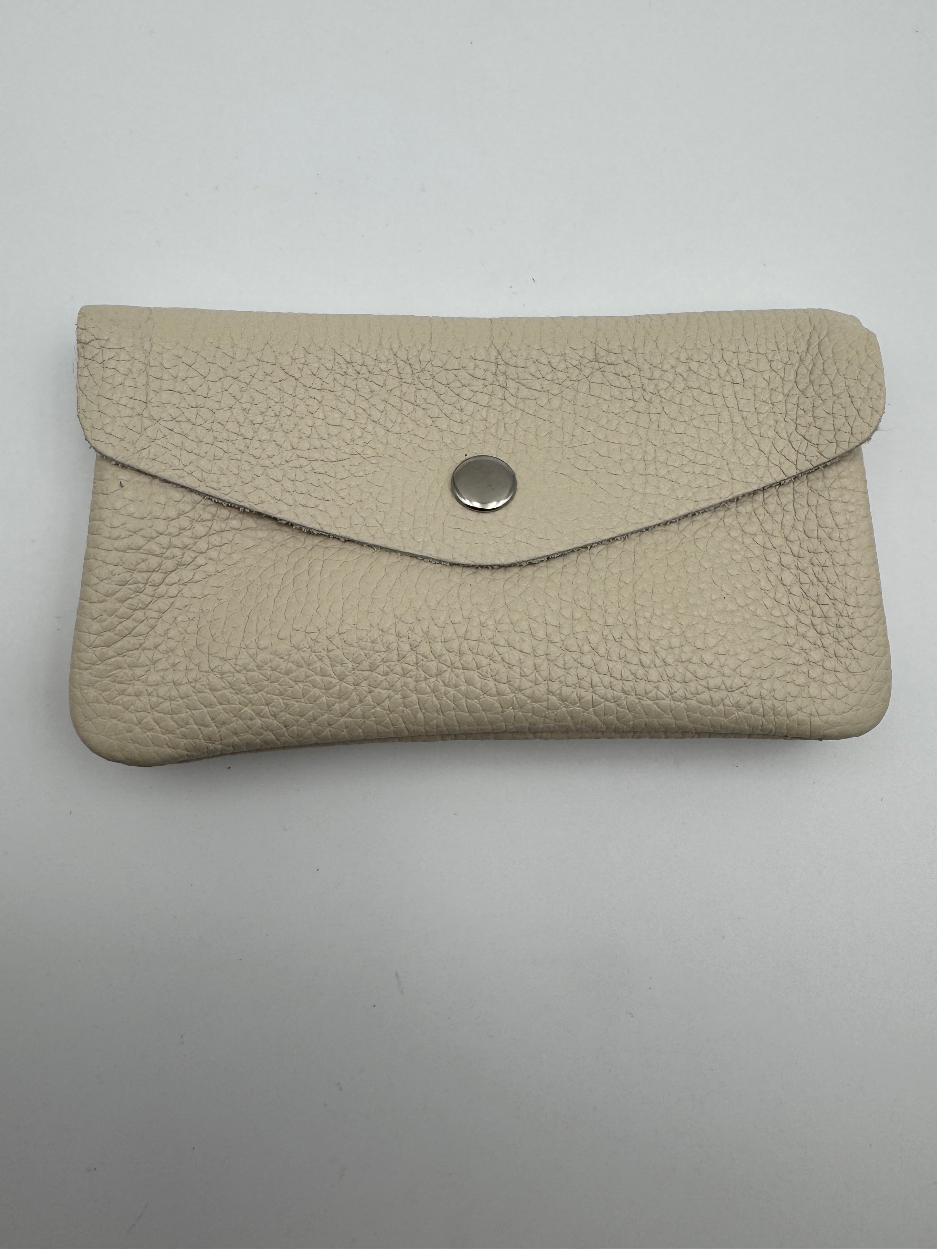 Portamonete DATURA L - in Vera Pelle Martellata Made in Italy