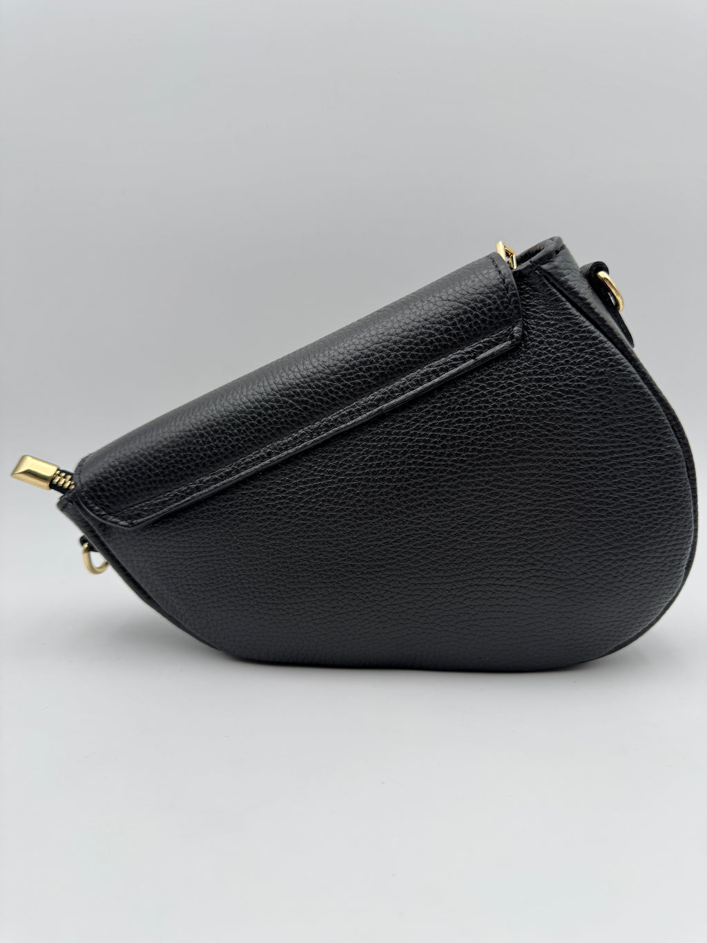 Borsa a Tracolla CAMELIA - In Vera Pelle Martellata Made in Italy