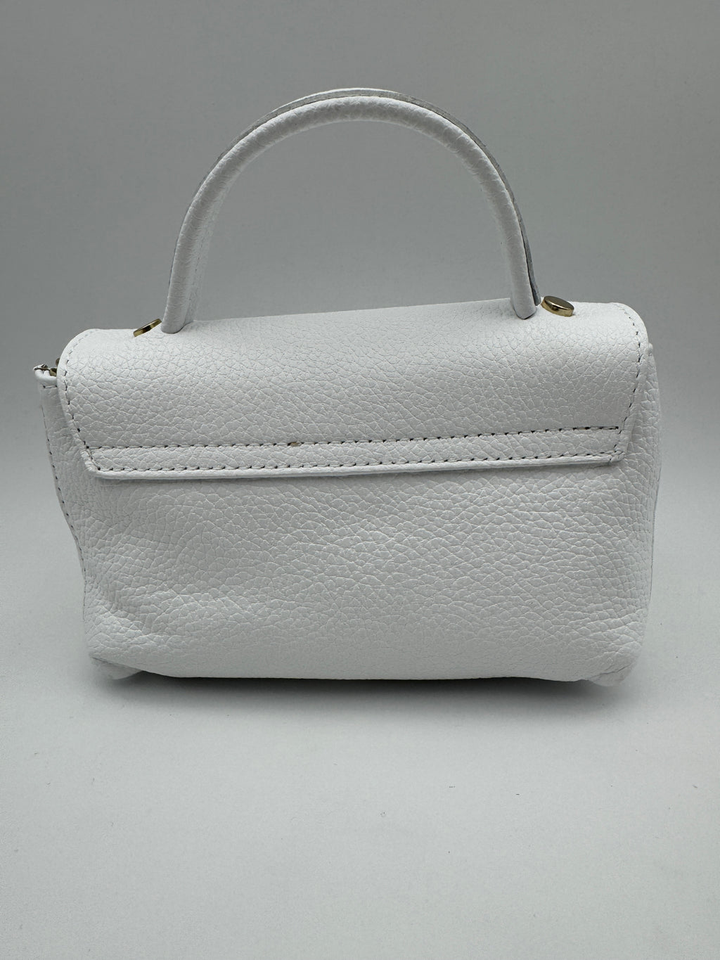 Borsetta GARDENIA - in Vera Pelle Martellata Made in Italy