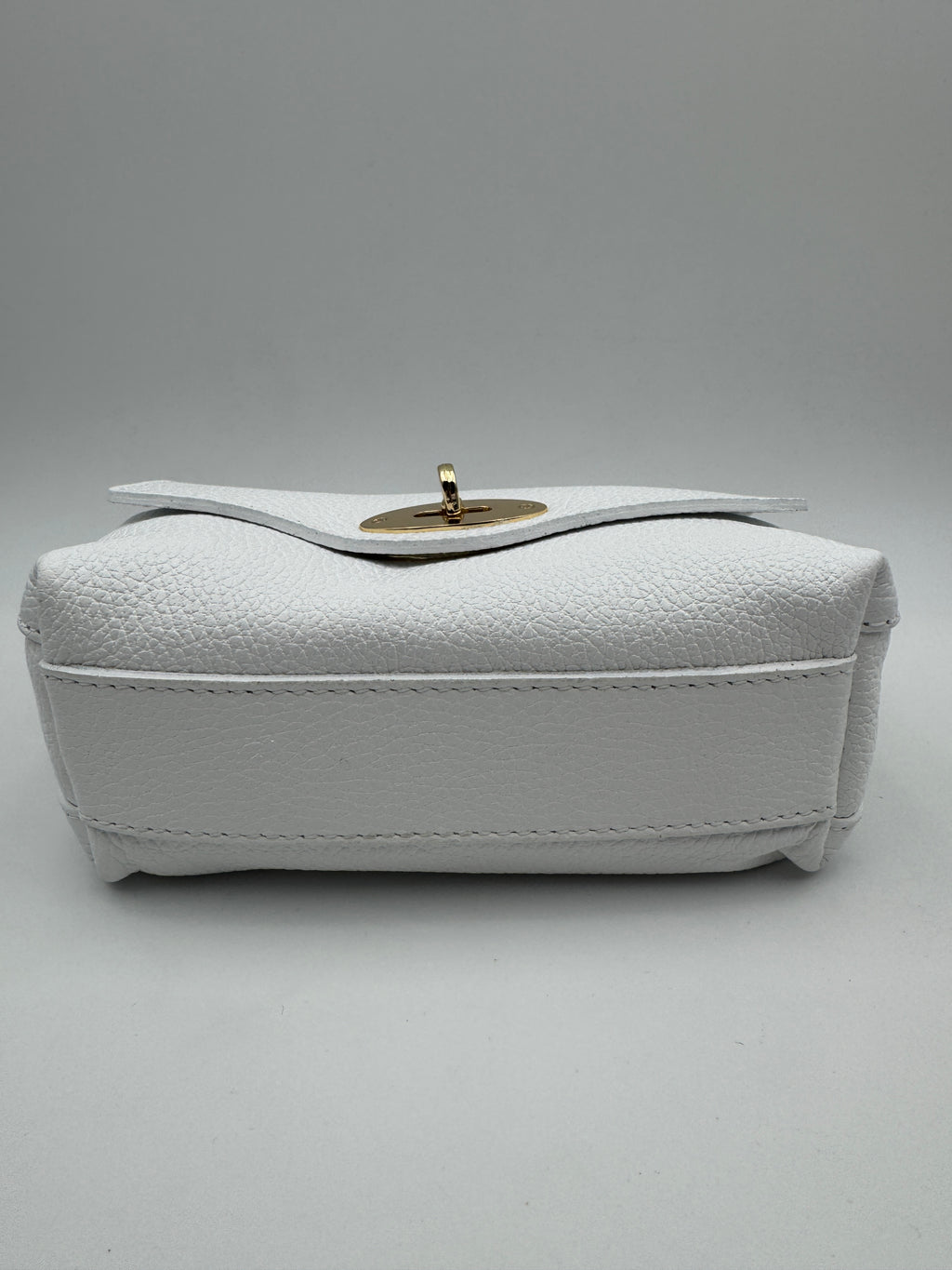 Borsetta GARDENIA - in Vera Pelle Martellata Made in Italy