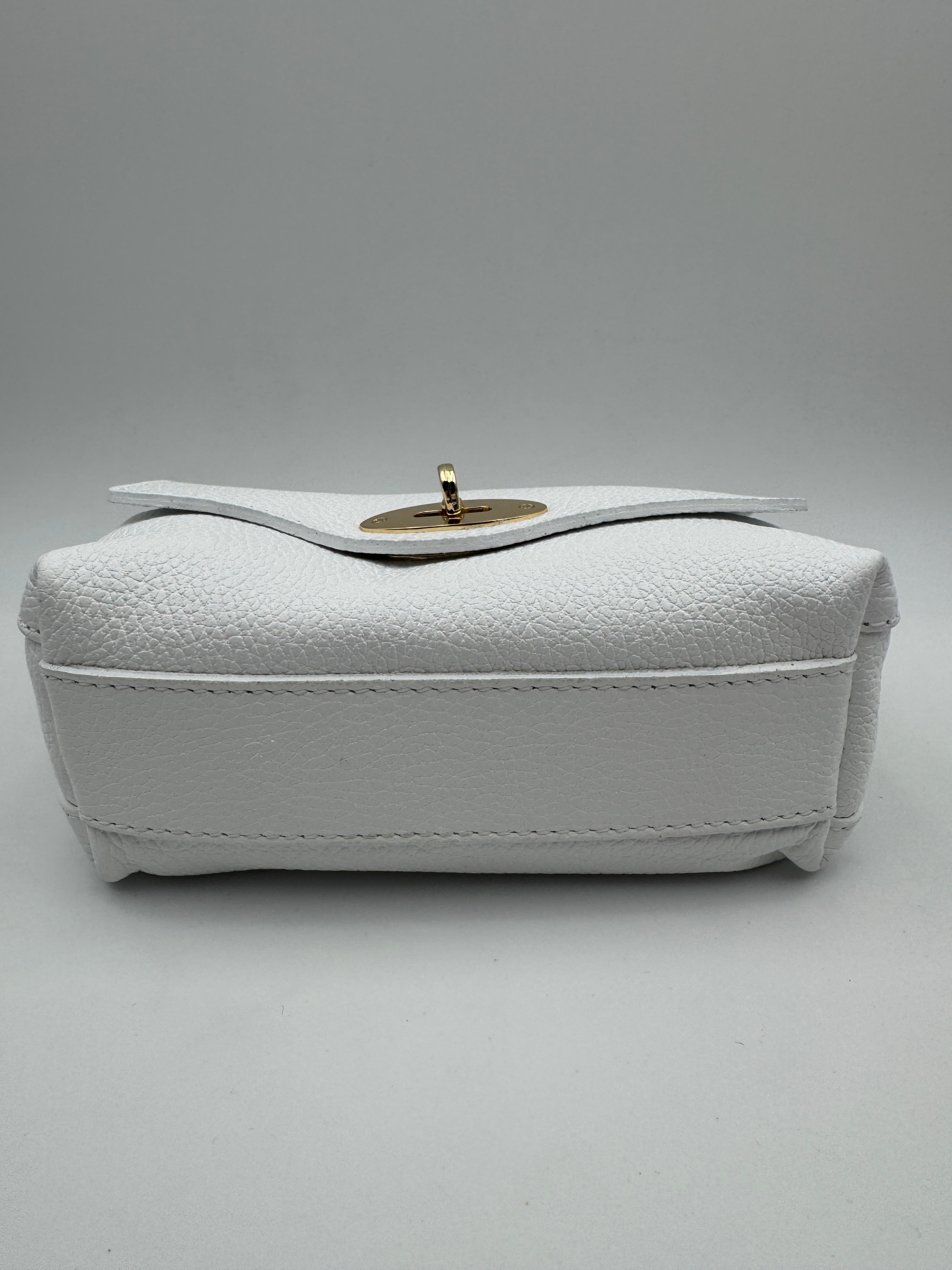 Borsetta GARDENIA - in Vera Pelle Martellata Made in Italy