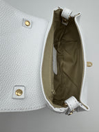 Borsetta GARDENIA - in Vera Pelle Martellata Made in Italy
