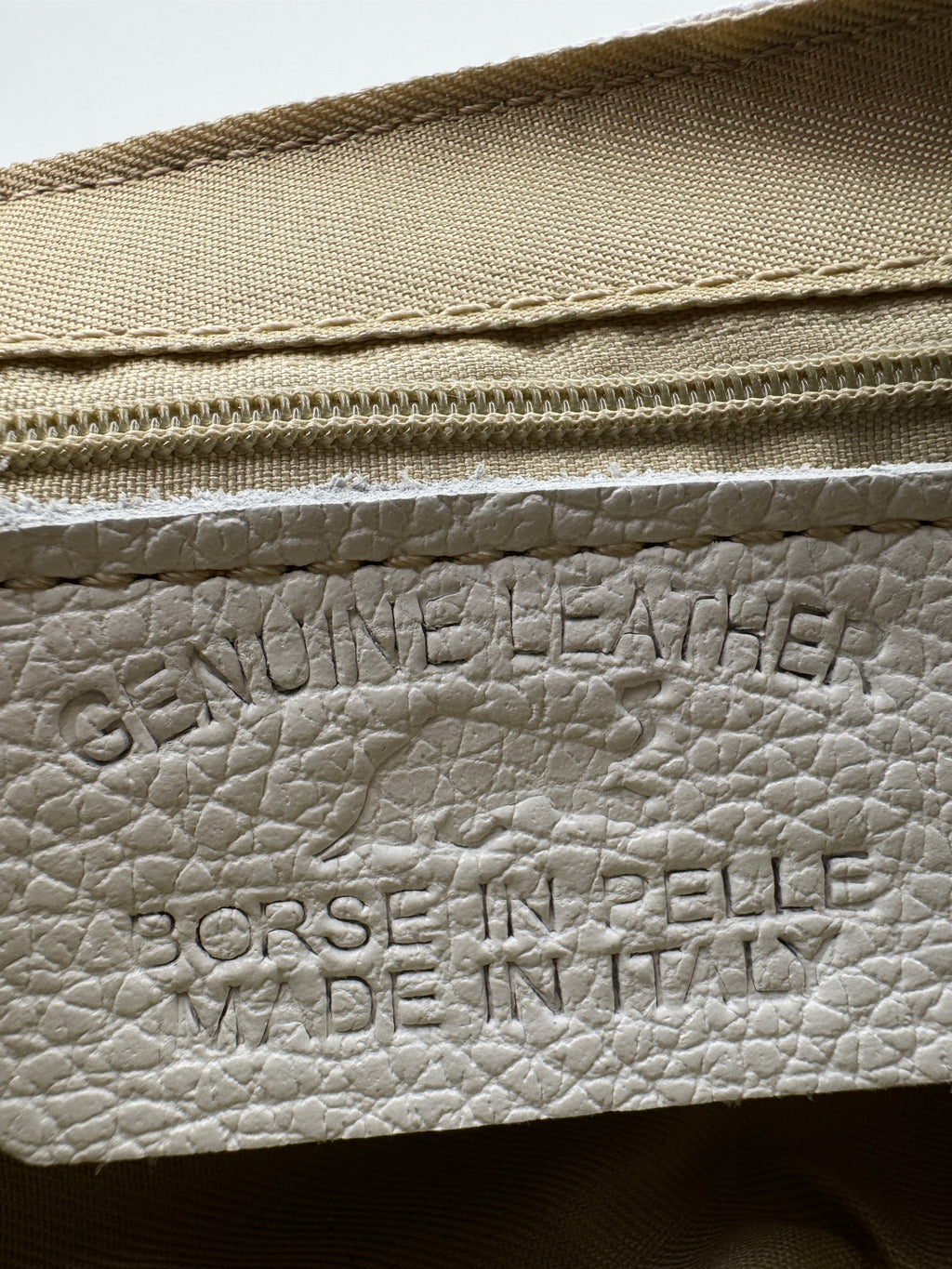 Borsetta GARDENIA - in Vera Pelle Martellata Made in Italy