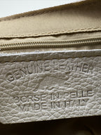 Borsetta GARDENIA - in Vera Pelle Martellata Made in Italy