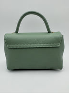 Borsetta GARDENIA - in Vera Pelle Martellata Made in Italy