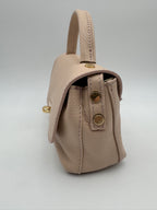 Borsetta GARDENIA - in Vera Pelle Martellata Made in Italy