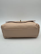 Borsetta GARDENIA - in Vera Pelle Martellata Made in Italy