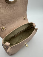 Borsetta GARDENIA - in Vera Pelle Martellata Made in Italy