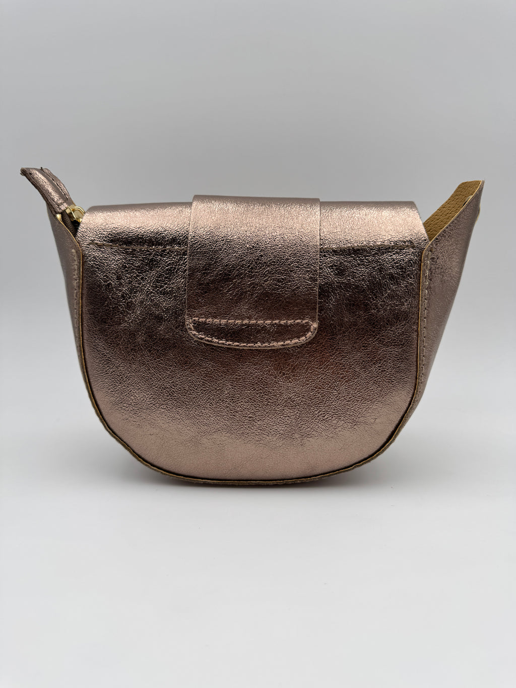 Borsa a Tracolla MARGHERITA - in Vera Pelle Martellata Made in Italy