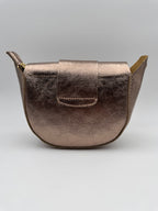 Borsa a Tracolla MARGHERITA - in Vera Pelle Martellata Made in Italy