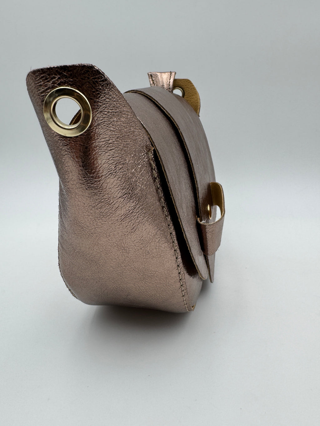 Borsa a Tracolla MARGHERITA - in Vera Pelle Martellata Made in Italy