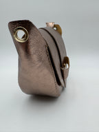 Borsa a Tracolla MARGHERITA - in Vera Pelle Martellata Made in Italy