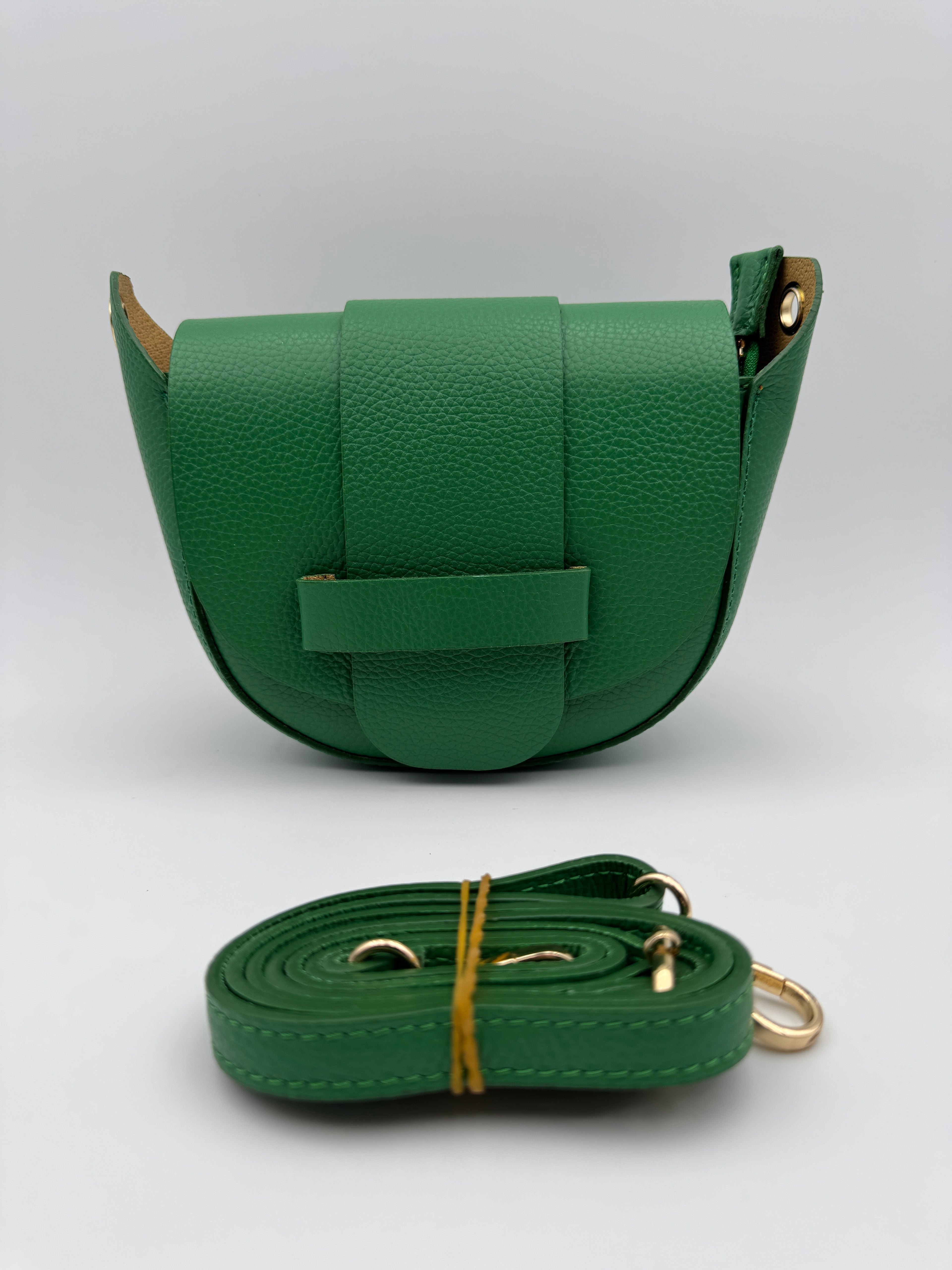 Borsa a Tracolla MARGHERITA - in Vera Pelle Martellata Made in Italy
