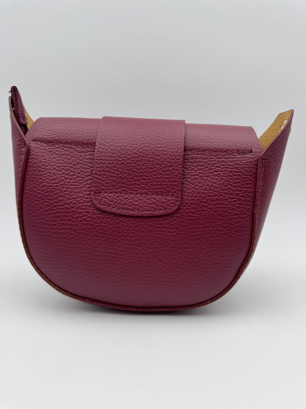 Borsa a Tracolla MARGHERITA - in Vera Pelle Martellata Made in Italy