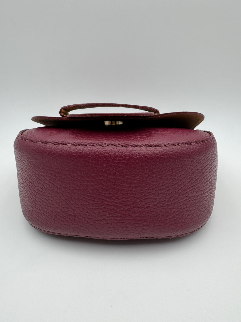 Borsa a Tracolla MARGHERITA - in Vera Pelle Martellata Made in Italy
