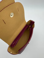 Borsa a Tracolla MARGHERITA - in Vera Pelle Martellata Made in Italy