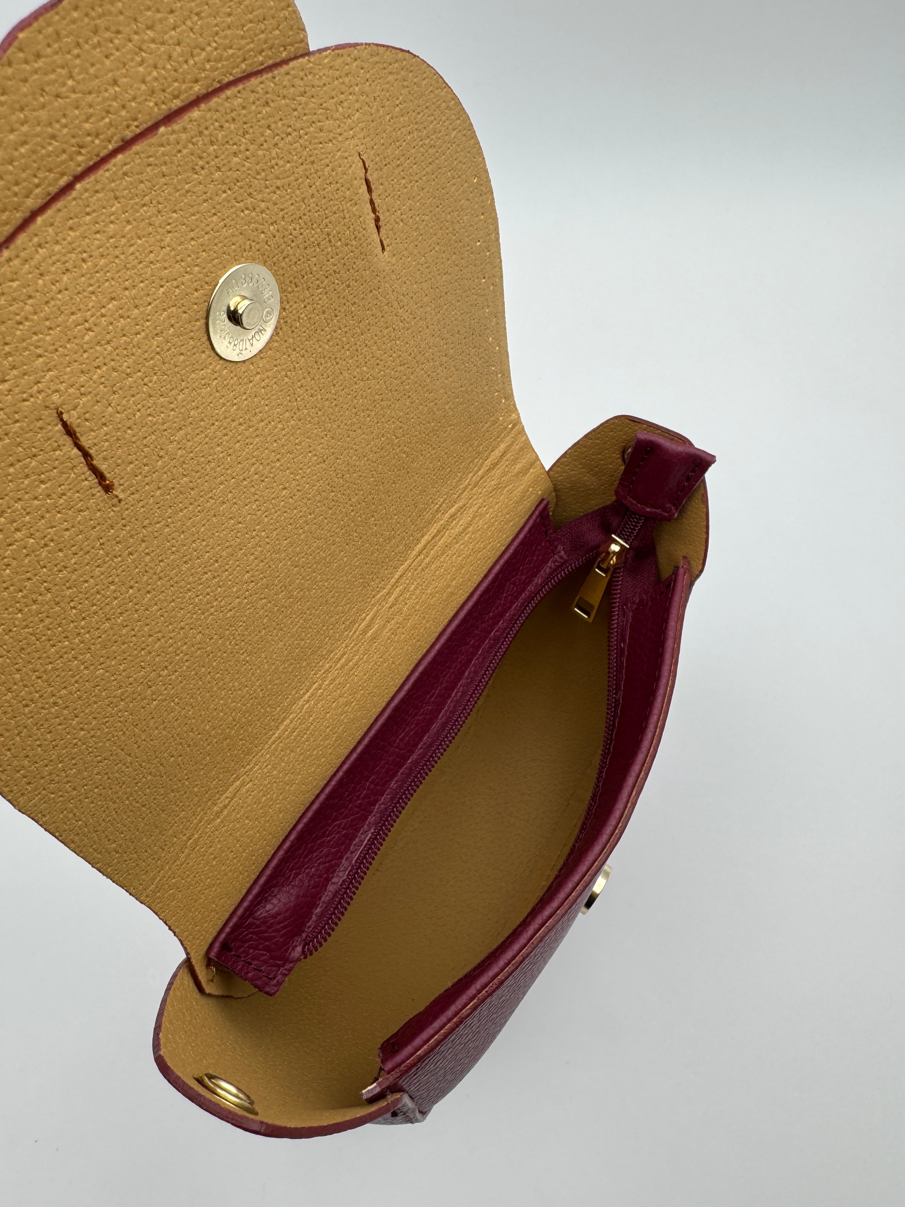 Borsa a Tracolla MARGHERITA - in Vera Pelle Martellata Made in Italy