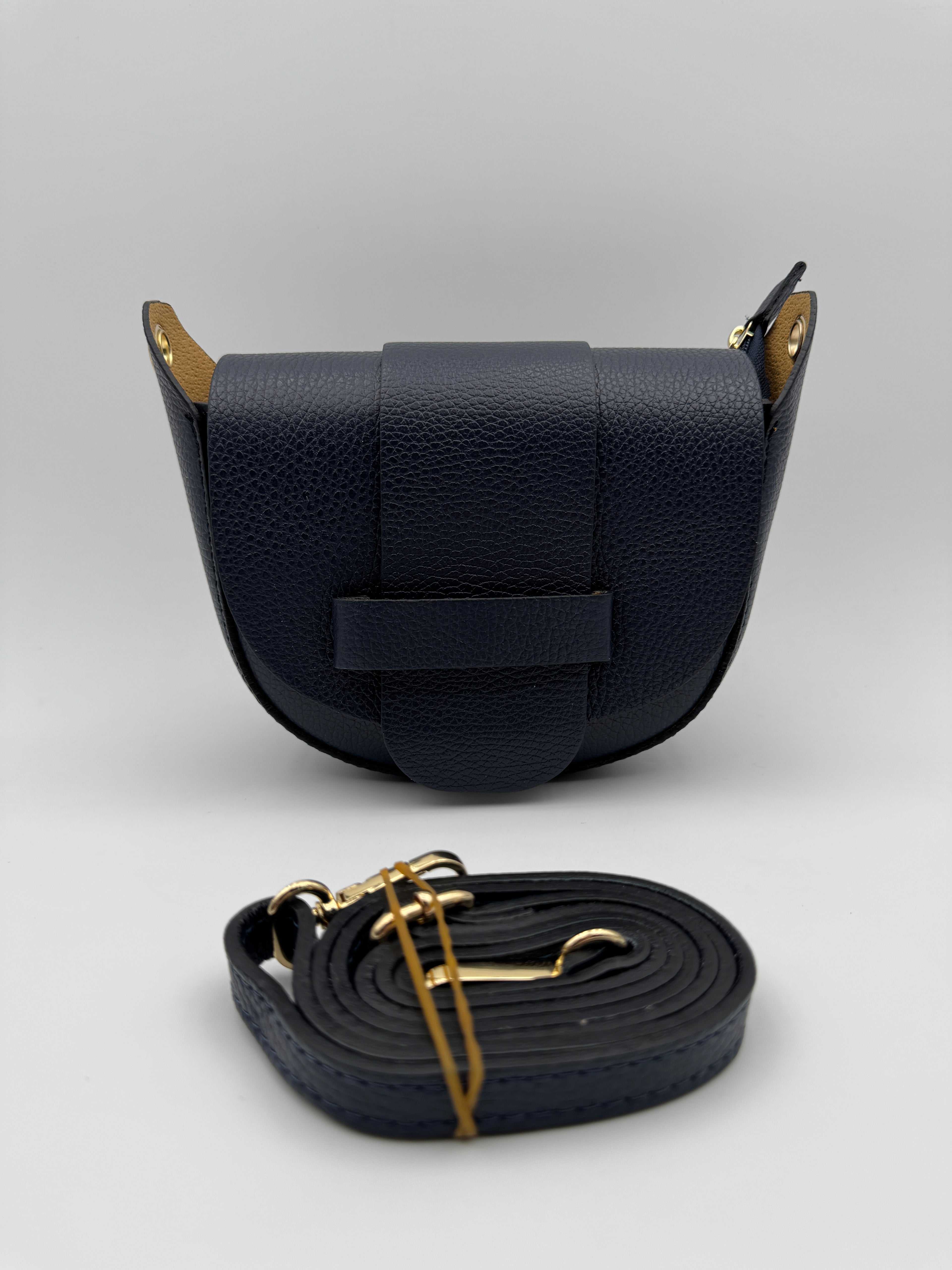 Borsa a Tracolla MARGHERITA - in Vera Pelle Martellata Made in Italy