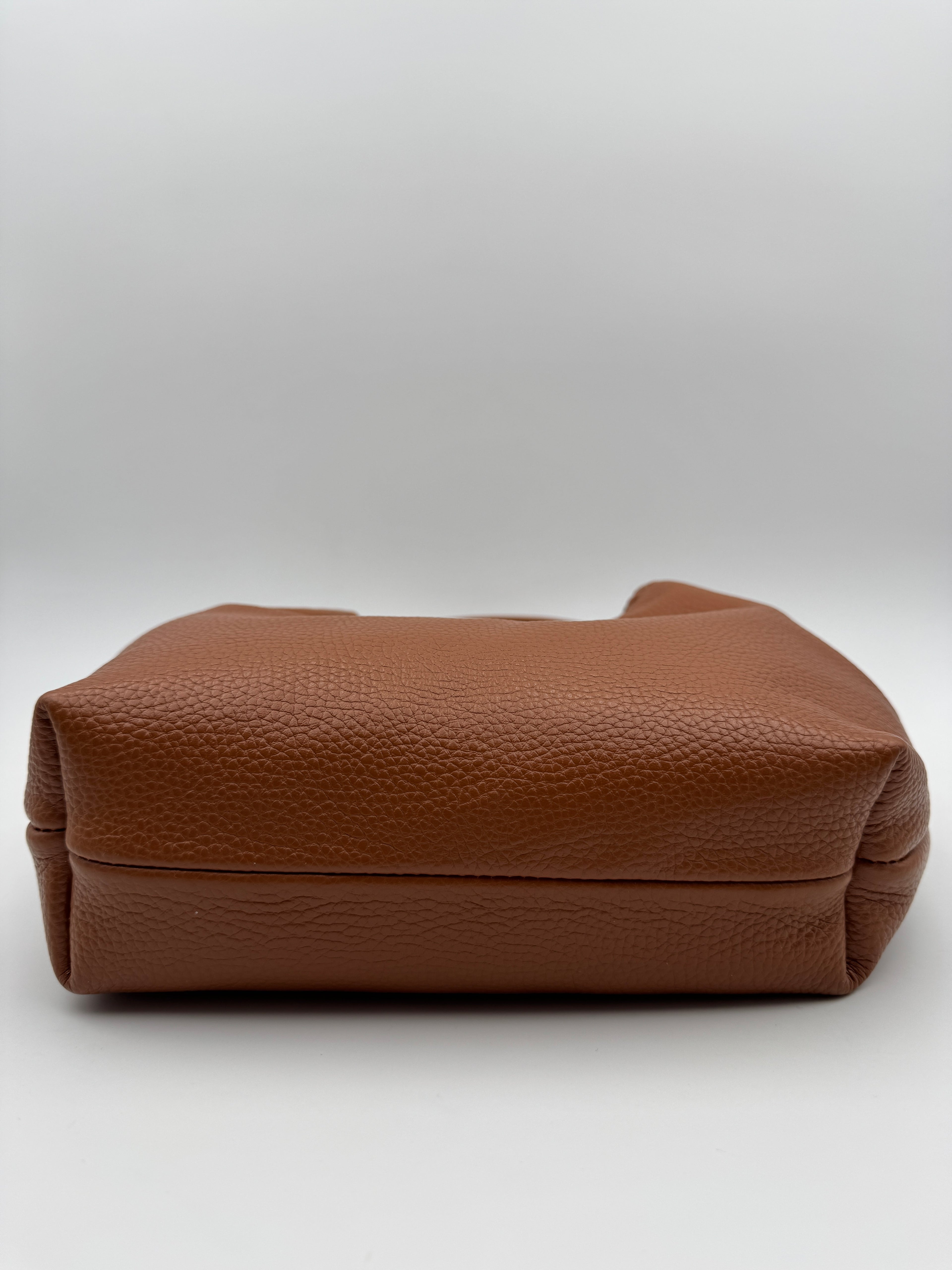 Borsa a Spalla MAGNOLIA - in Vera Pelle Martellata Made in Italy