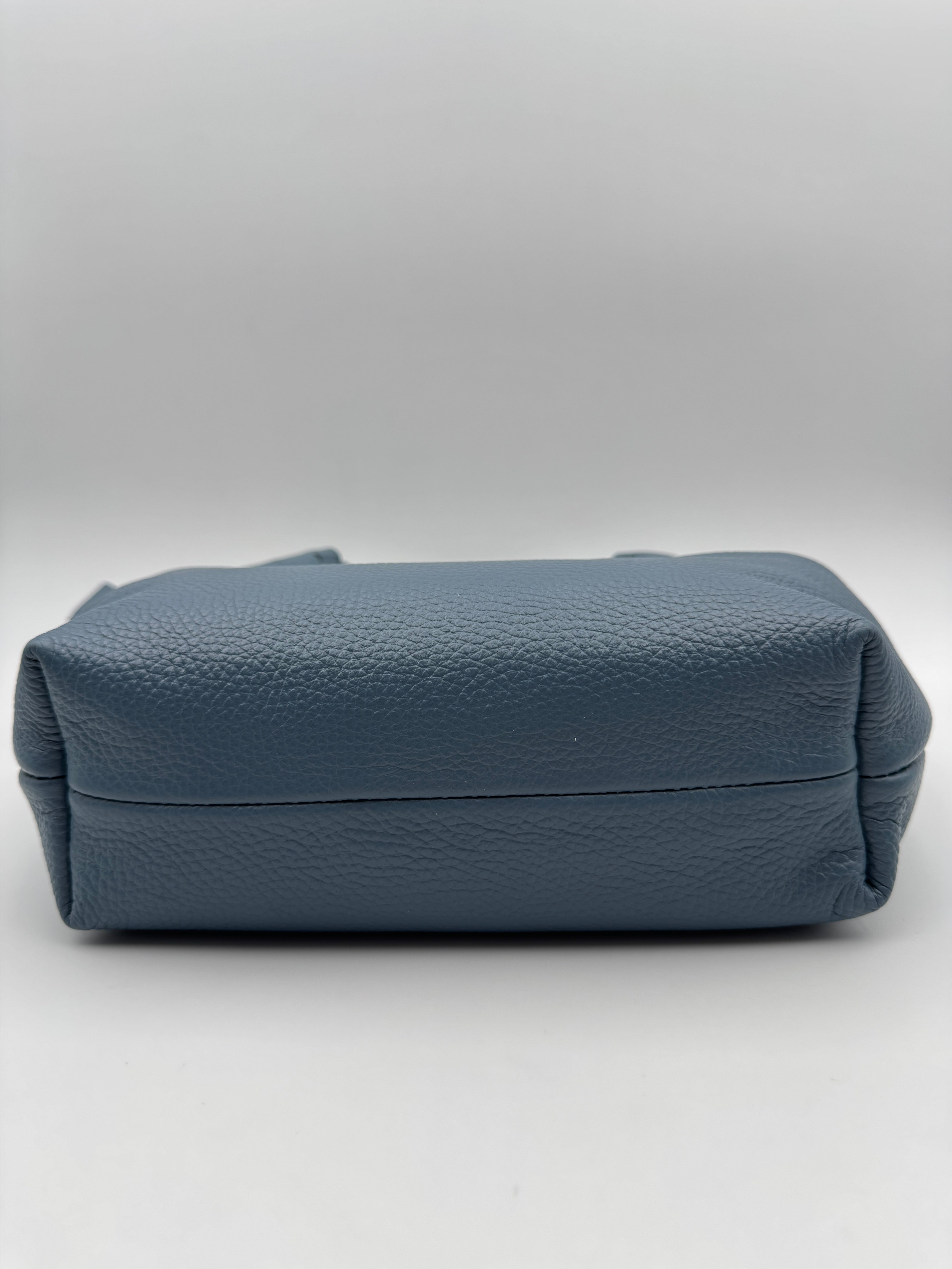 Borsa a Spalla MAGNOLIA - in Vera Pelle Martellata Made in Italy