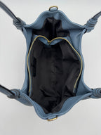 Borsa a Spalla MAGNOLIA - in Vera Pelle Martellata Made in Italy