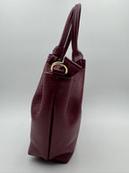 Borsa a Spalla MAGNOLIA - in Vera Pelle Martellata Made in Italy