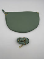 Marsupio Tulipano L - in Vera Pelle Martellata Made in Italy