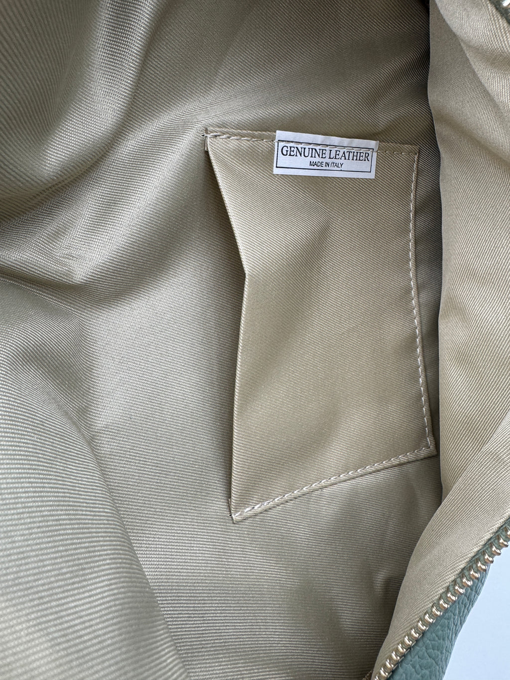 Marsupio Tulipano L - in Vera Pelle Martellata Made in Italy