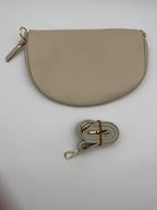 Marsupio Tulipano L - in Vera Pelle Martellata Made in Italy