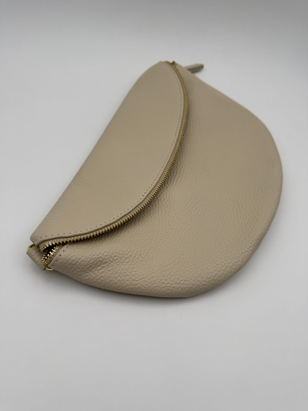 Marsupio Tulipano L - in Vera Pelle Martellata Made in Italy