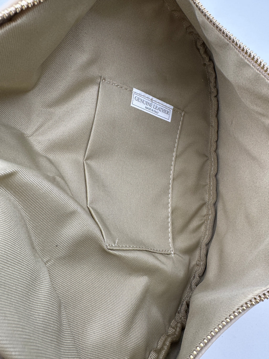 Marsupio Tulipano L - in Vera Pelle Martellata Made in Italy