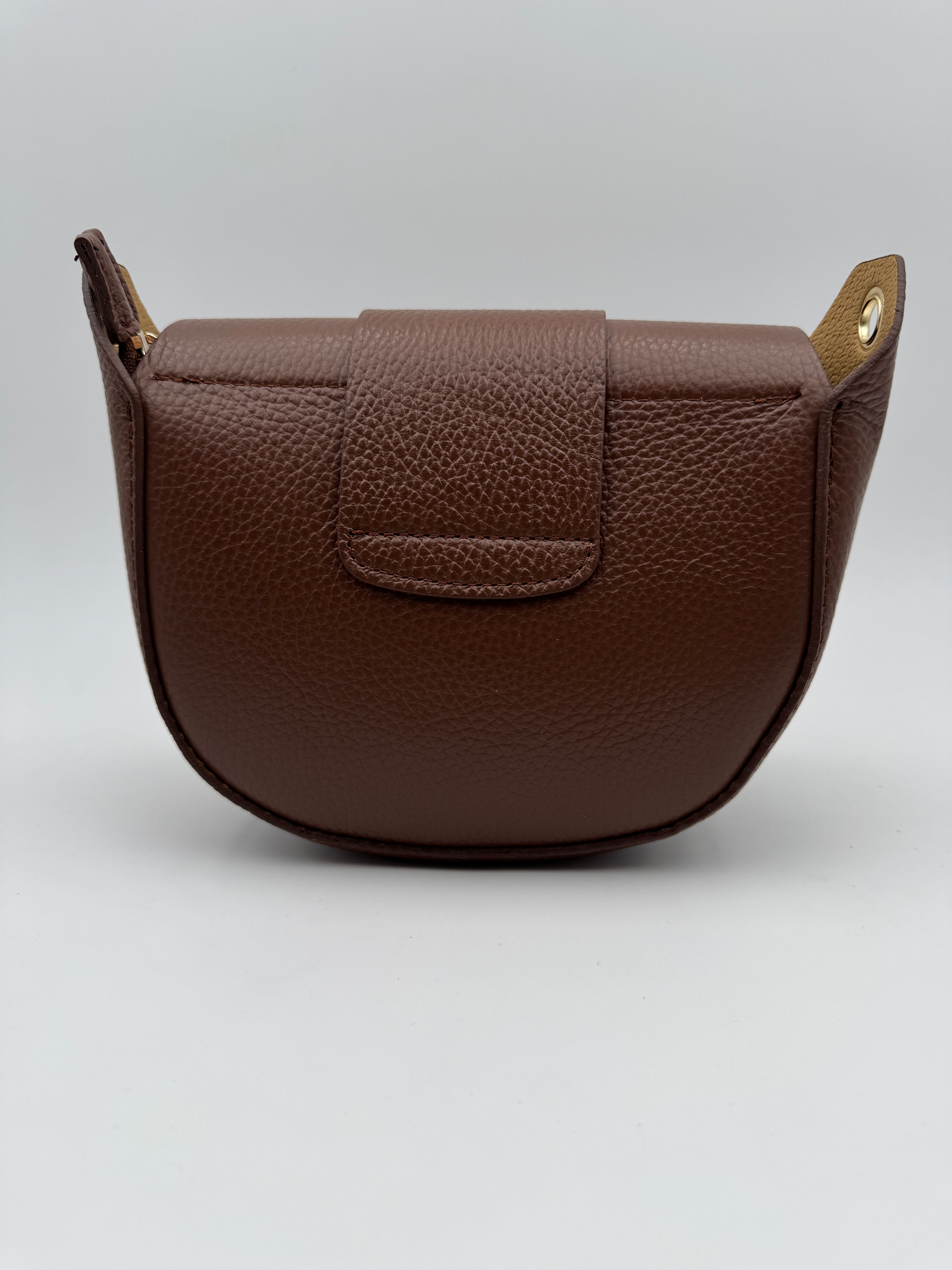 Borsa a Tracolla MARGHERITA - in Vera Pelle Martellata Made in Italy