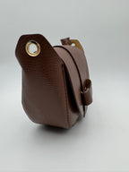Borsa a Tracolla MARGHERITA - in Vera Pelle Martellata Made in Italy