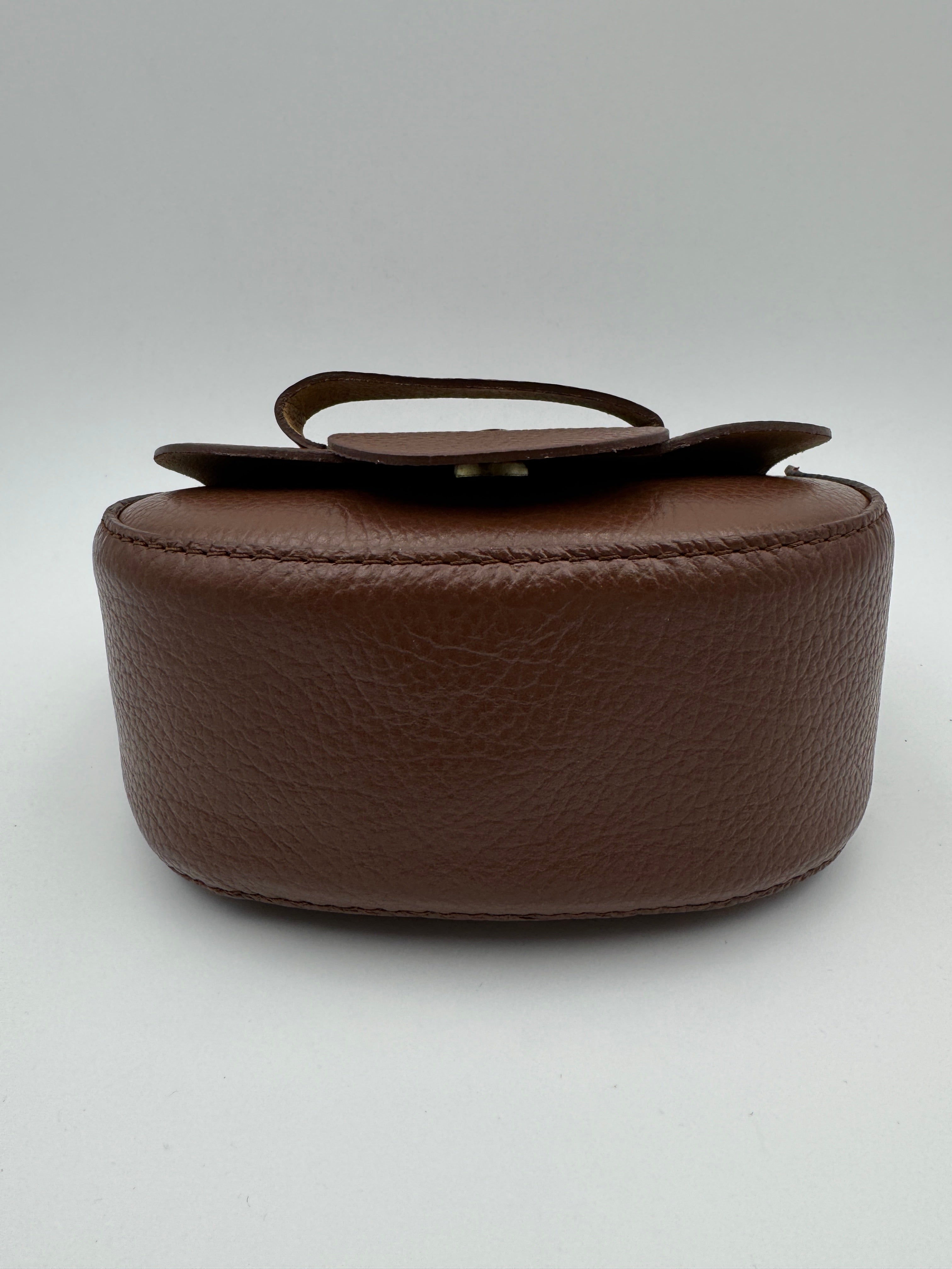Borsa a Tracolla MARGHERITA - in Vera Pelle Martellata Made in Italy