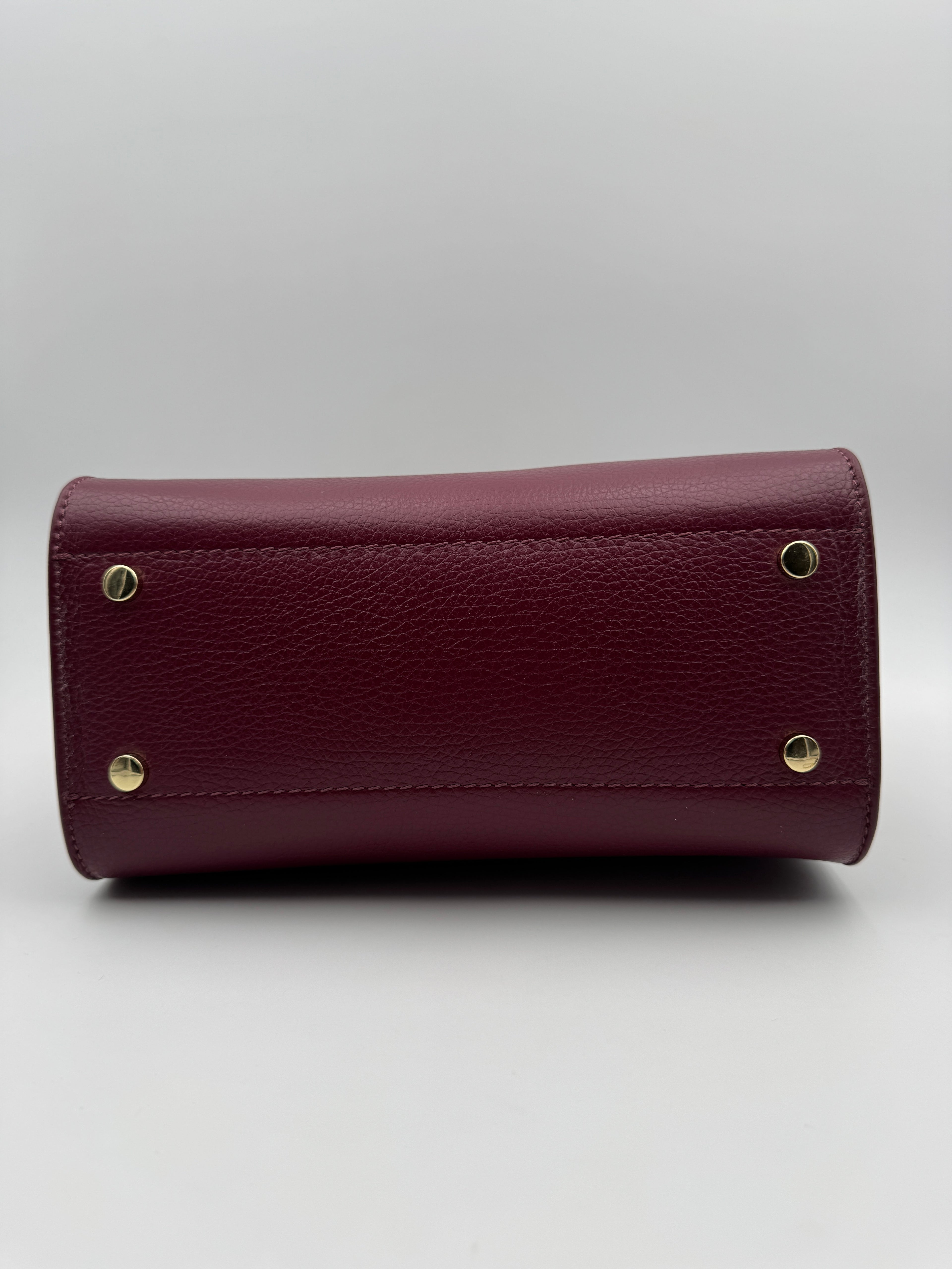 Borsa GIGLIO - in Vera Pelle Martellata Made in Italy
