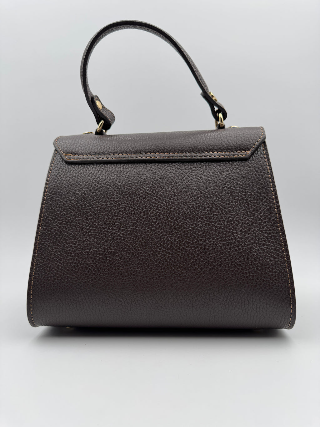 Borsa GIGLIO - in Vera Pelle Martellata Made in Italy