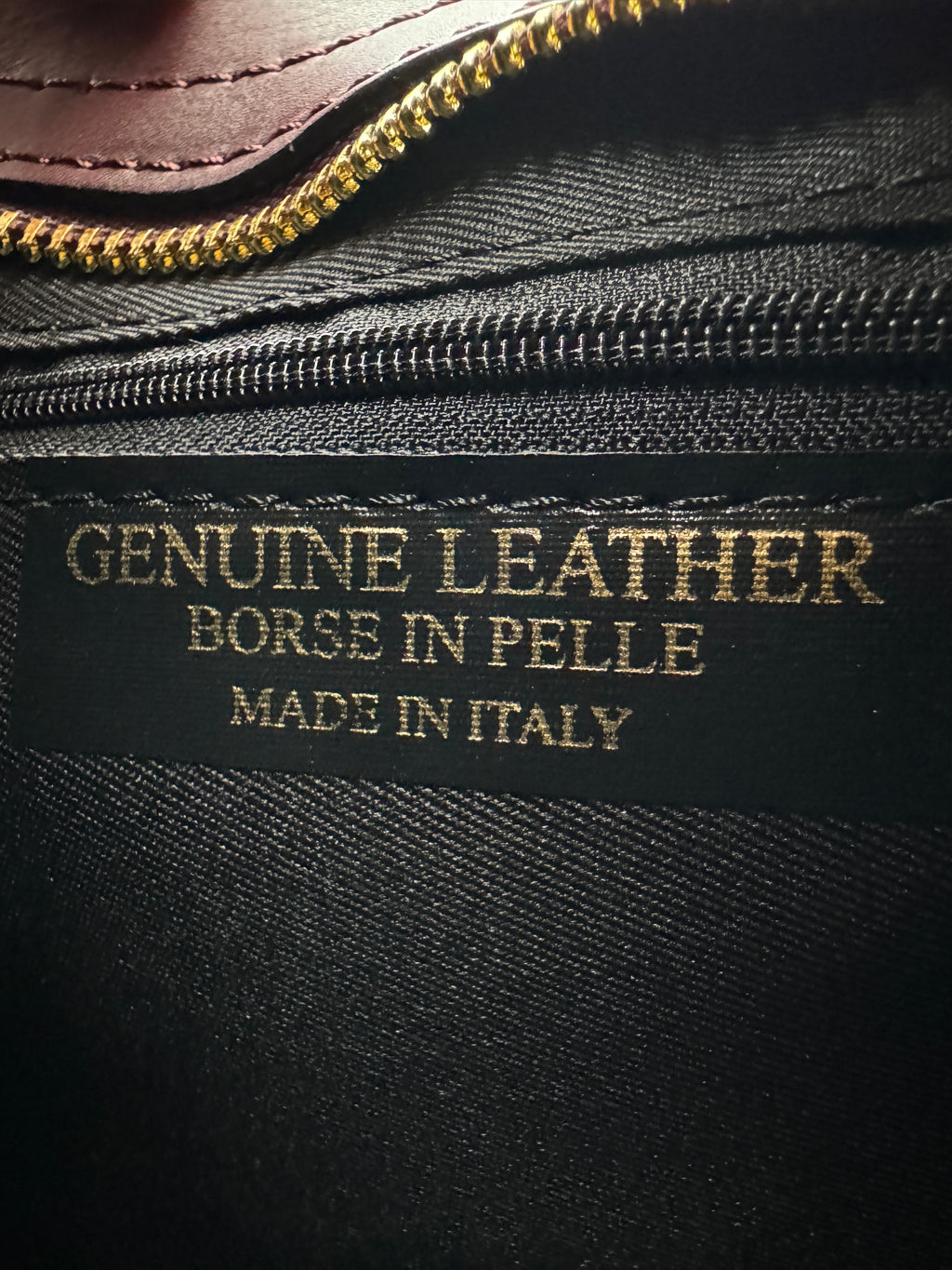 Borsa con Tracolla FRESIA - in Vera Pelle Martellata e Scamosciata Made in Italy