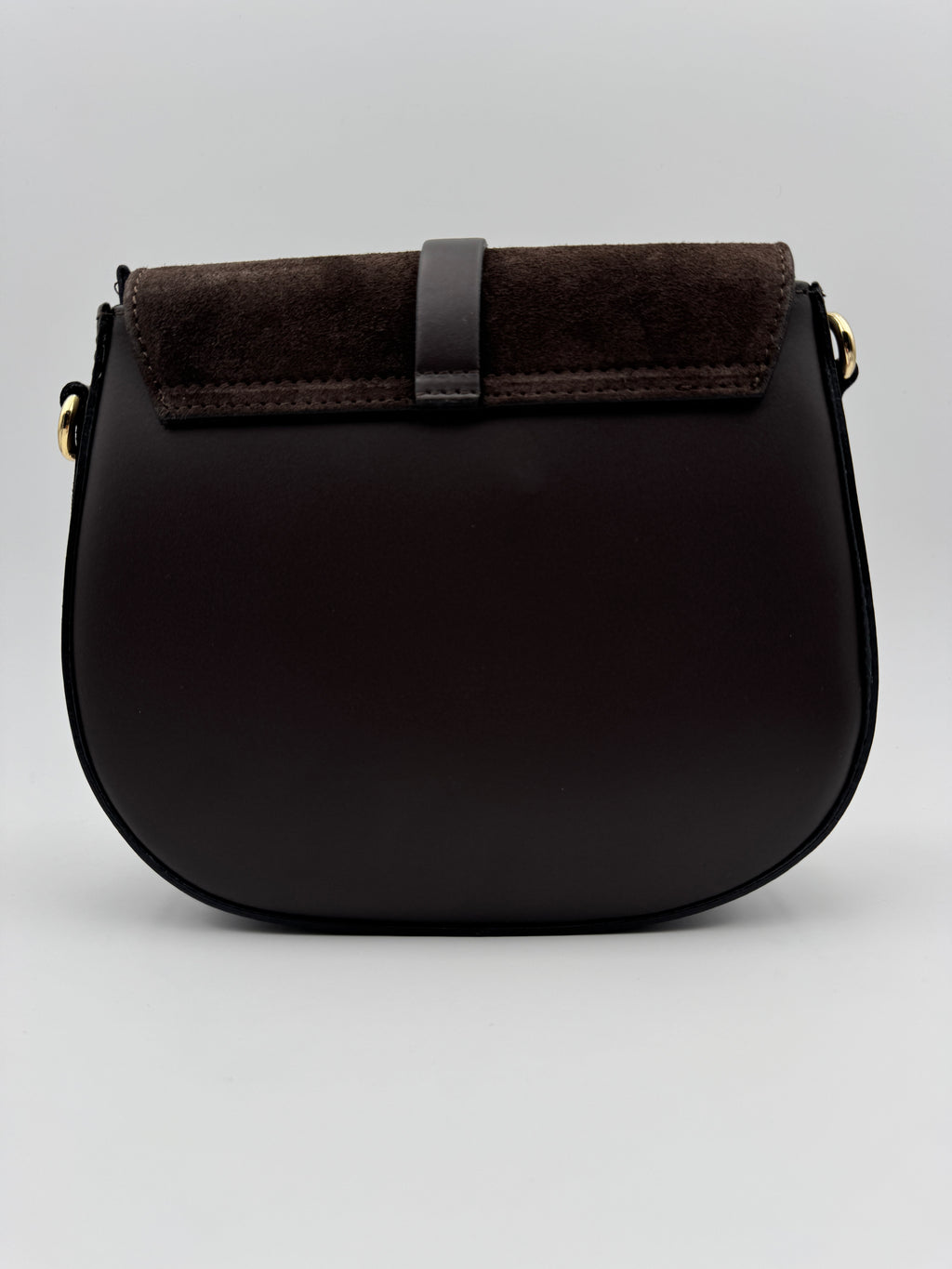 Borsa con Tracolla FRESIA - in Vera Pelle Martellata e Scamosciata Made in Italy