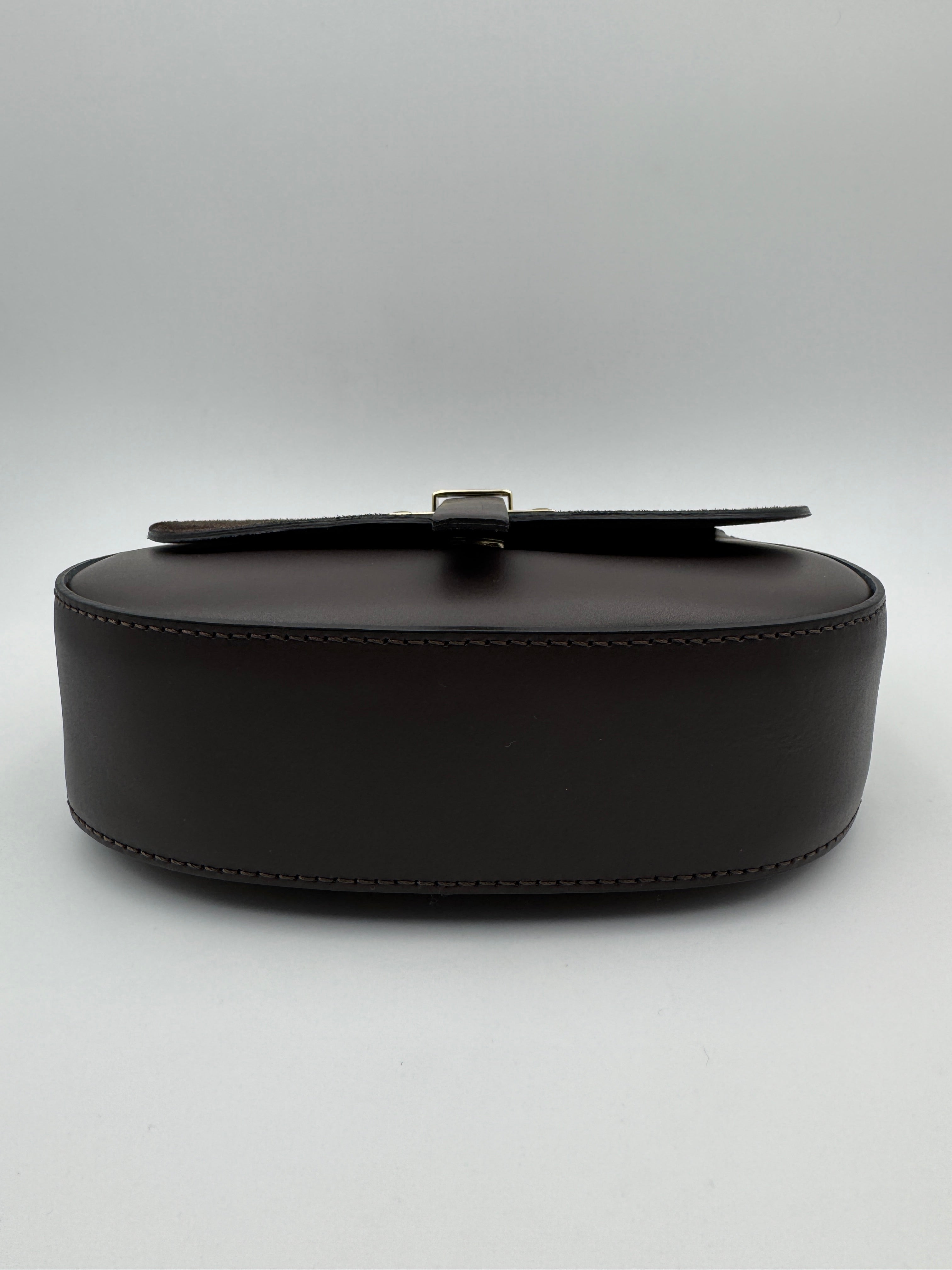 Borsa con Tracolla FRESIA - in Vera Pelle Martellata e Scamosciata Made in Italy