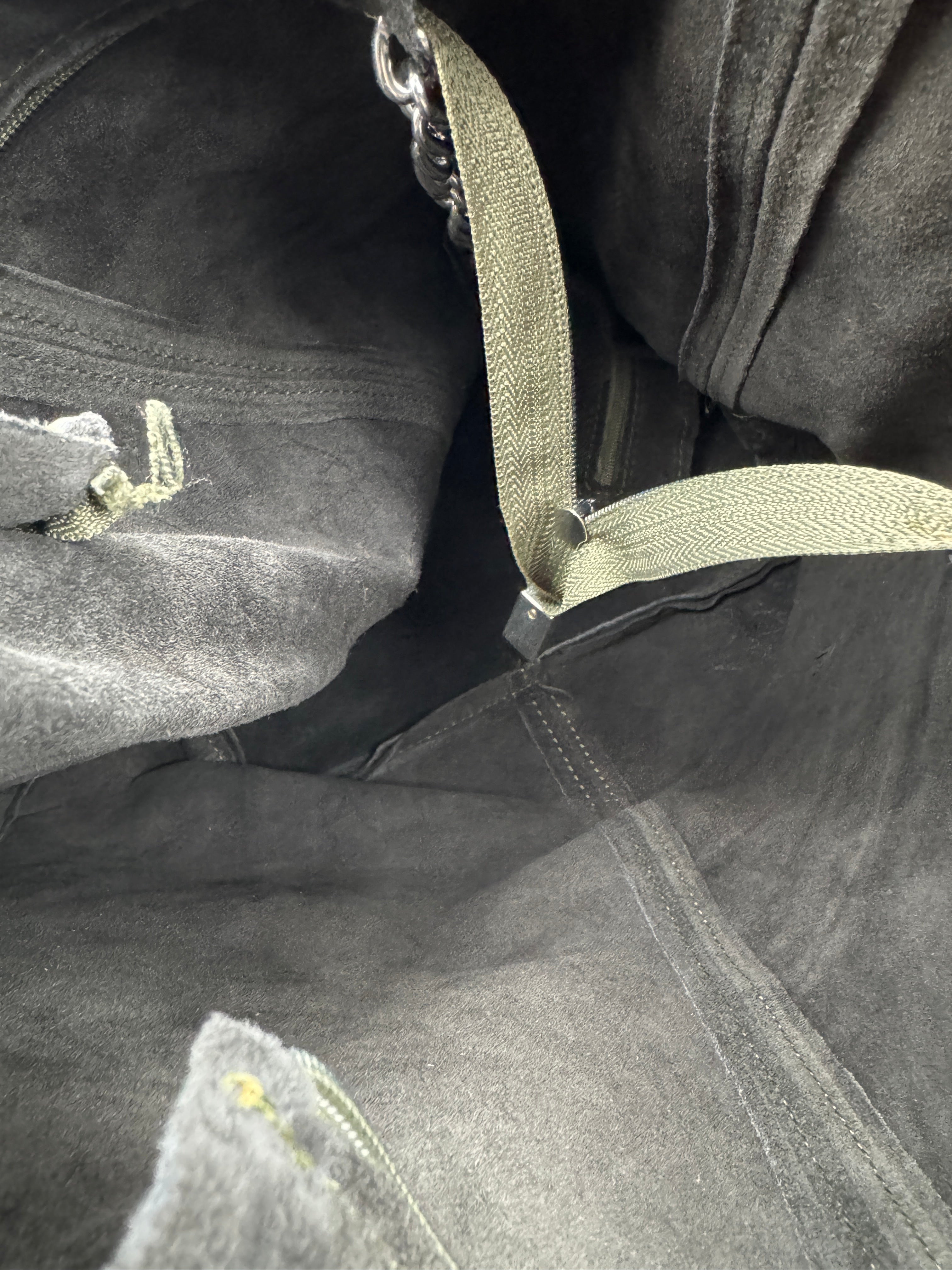 Borsa Hobo LAVANDA - in Vera Pelle Scamosciata Made in Italy