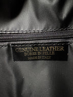 Borsa Zaino PAPAVERO - in Vera Pelle Martellata Made in Italy